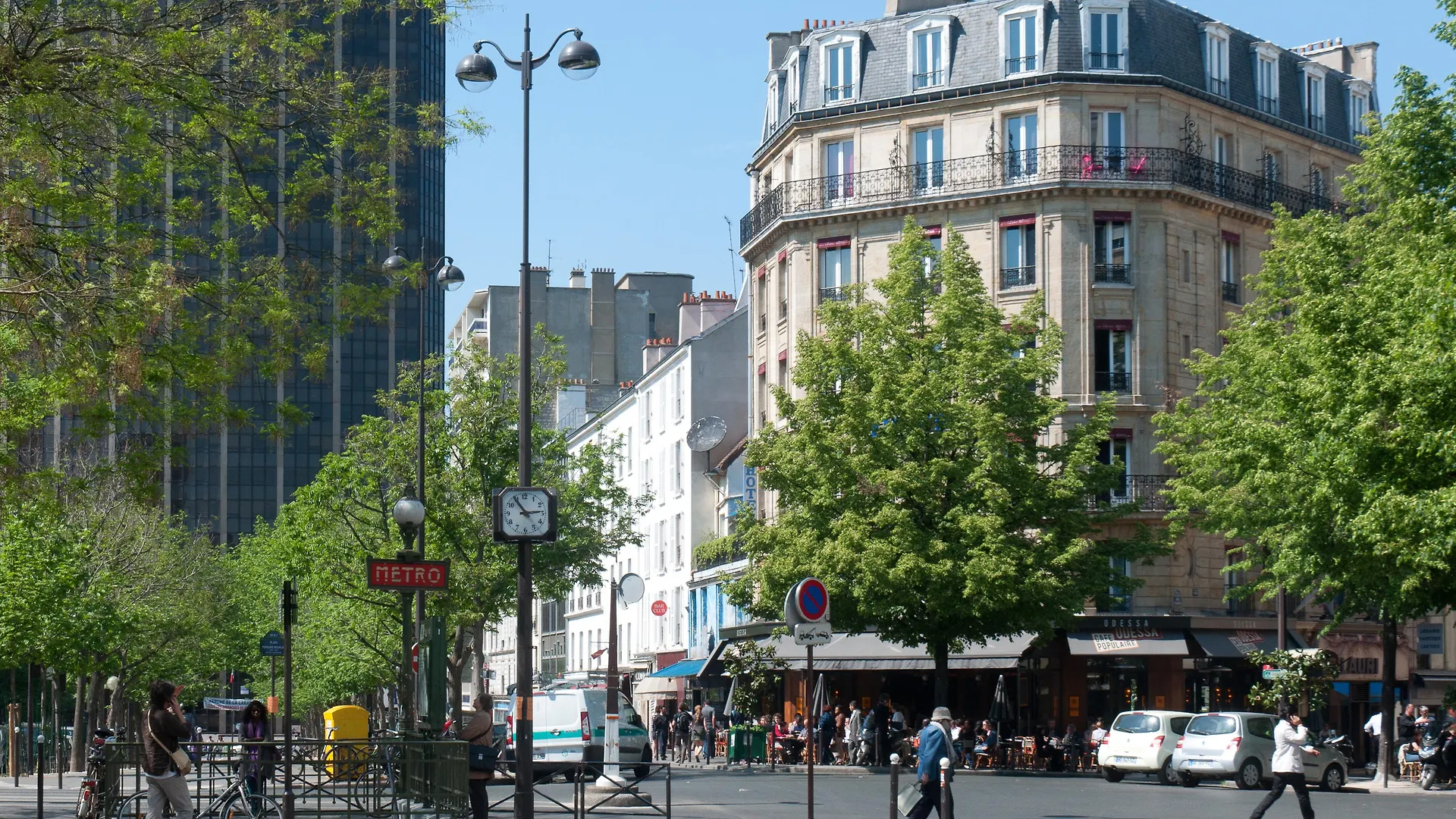 Hotel Odessa Montparnasse location